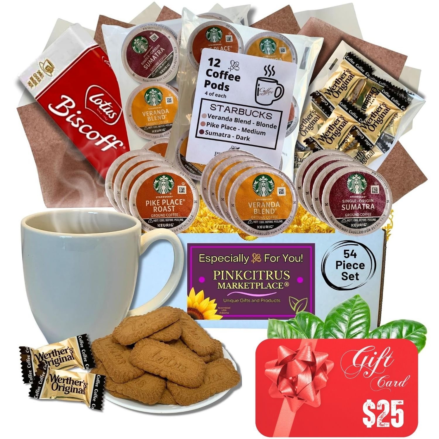 INVEST Auction Graphic - Coffee Gift Basket with Gift Card