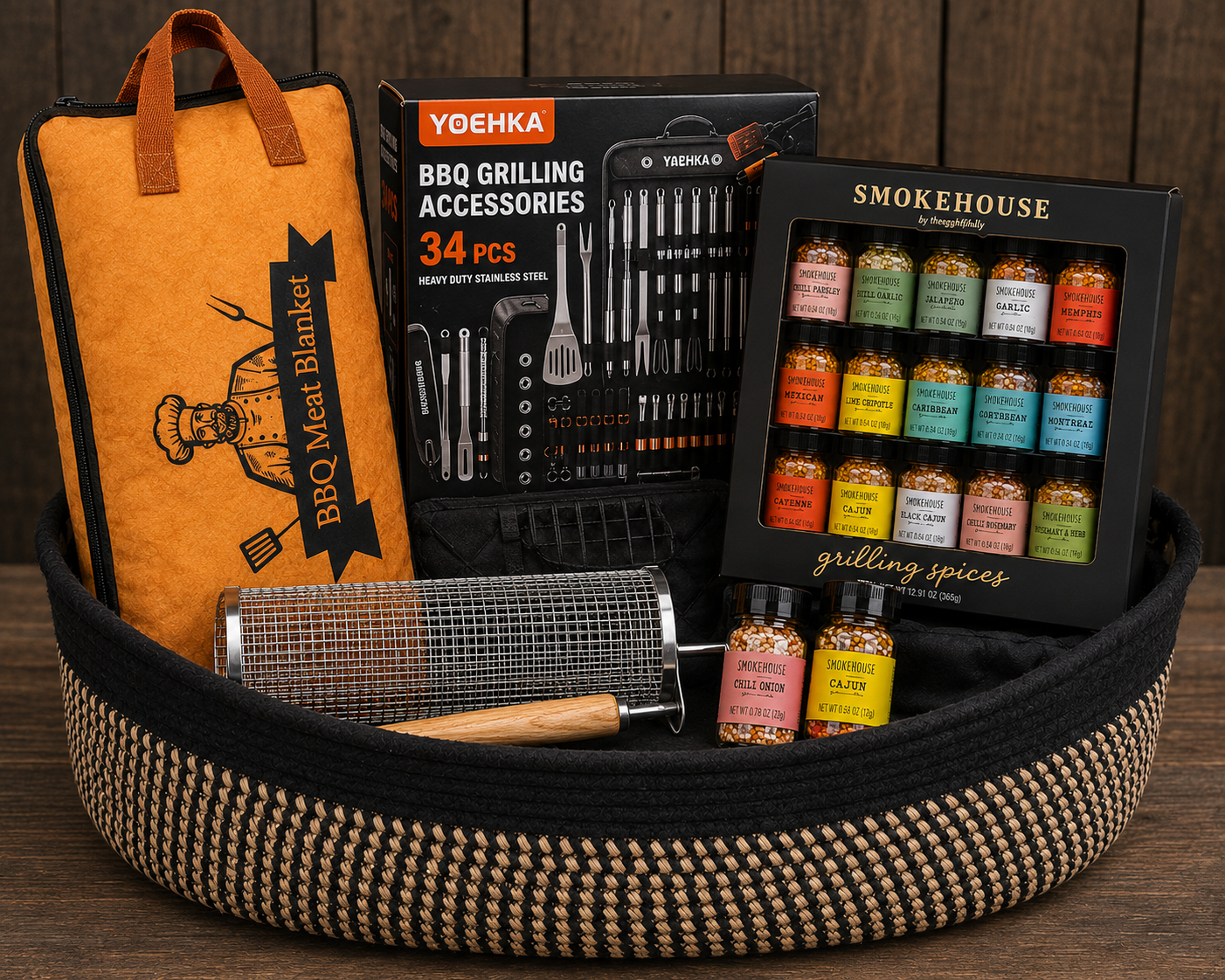 INVEST Auction Graphic - Grilling Basket