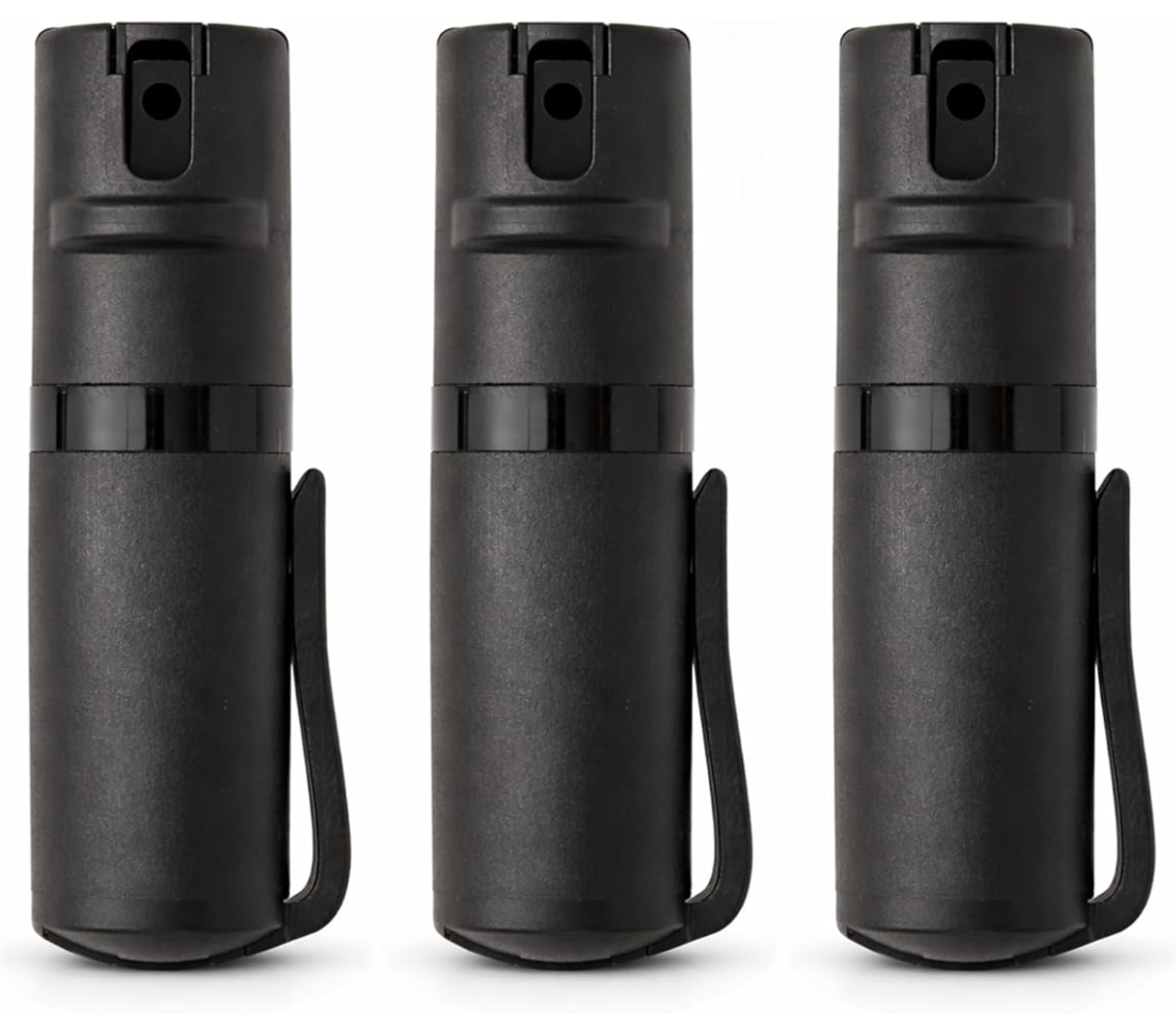 INVEST Auction Graphic - POM Pepper Spray Pocket Clip 3-Pack